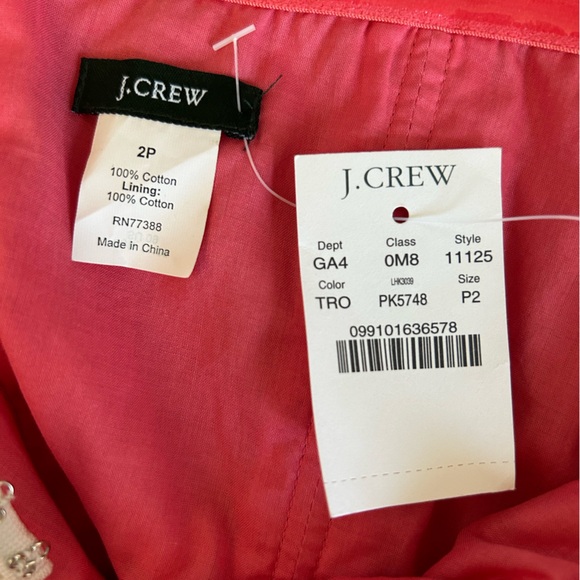 J. Crew 2P linen dress NWT - Picture 6 of 6